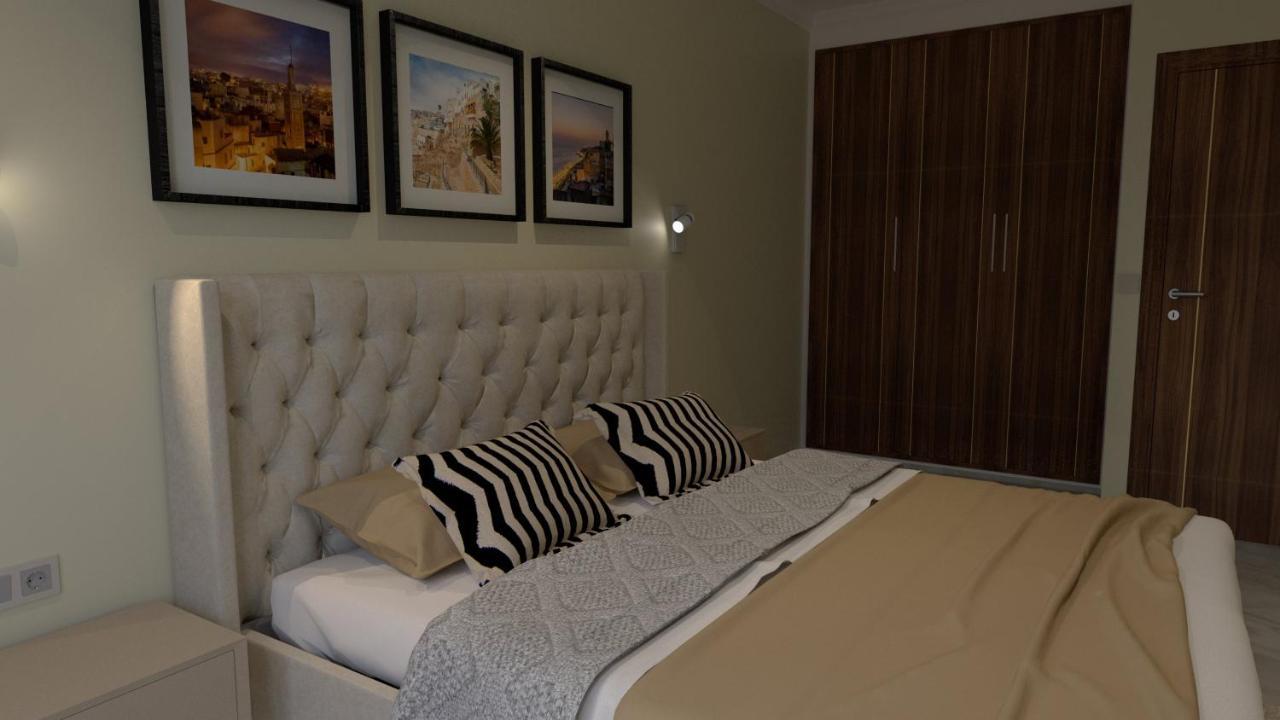 Appartement De Luxe, Vue Kasbah De Tanger Et Mer Esterno foto